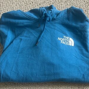 The North Face men's Teal Blue Pullover Hoodie